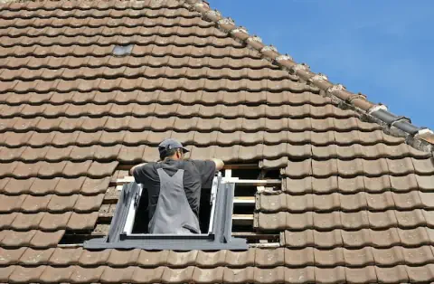 Pose de velux - Aigondigné